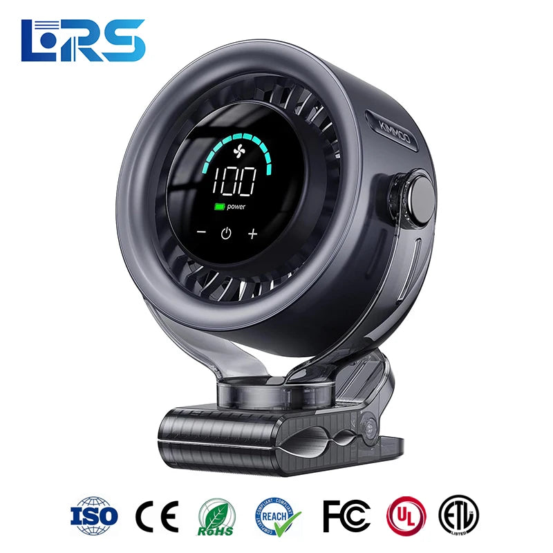 Pacific Portable Clip Fan-Touch Control